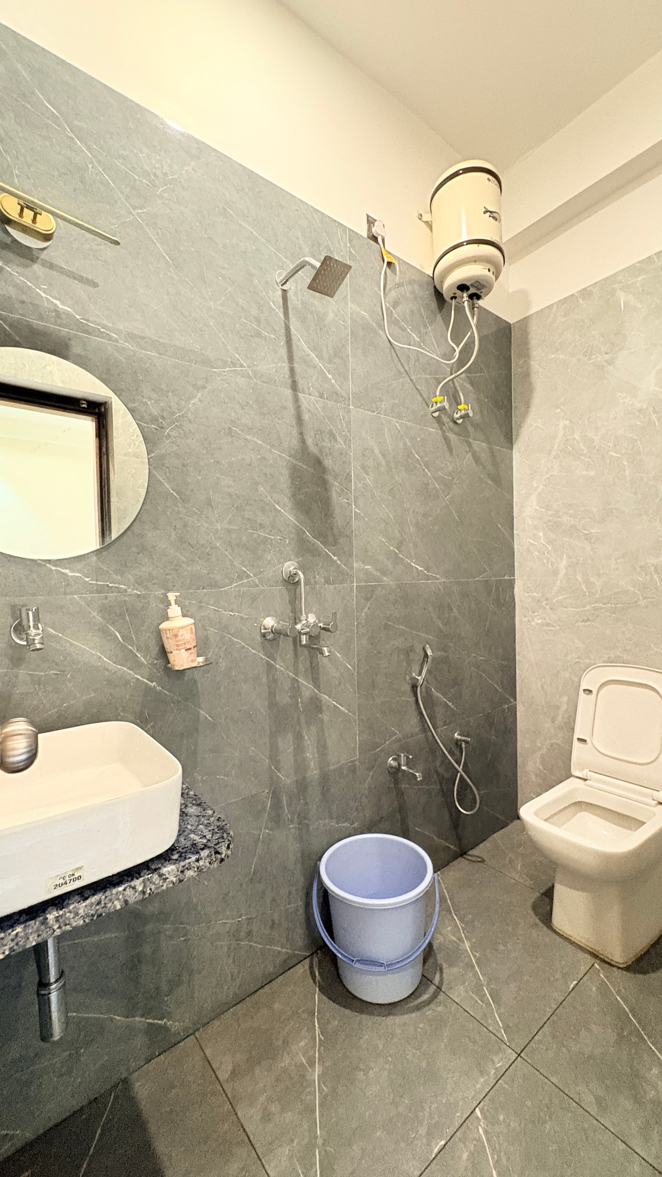 Attached bathroom